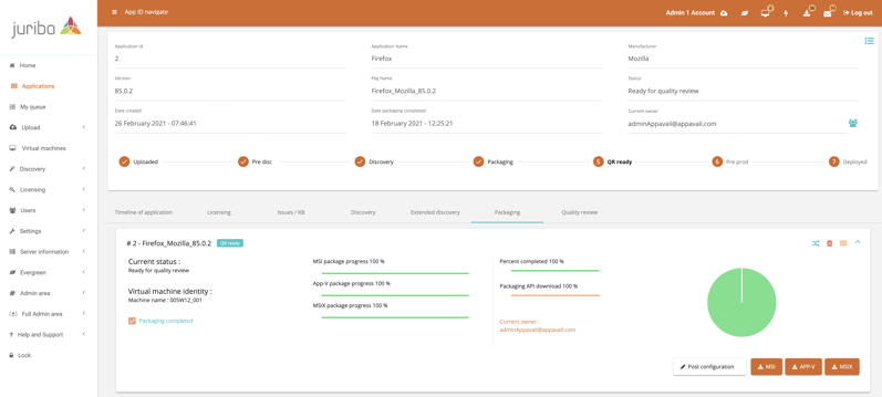 Dashworks app mgr msix